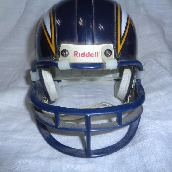 San Diego Chargers Riddell Mini Football Helmet 3 5/8 Vintage 1995 NFL - Picture 1 of 6